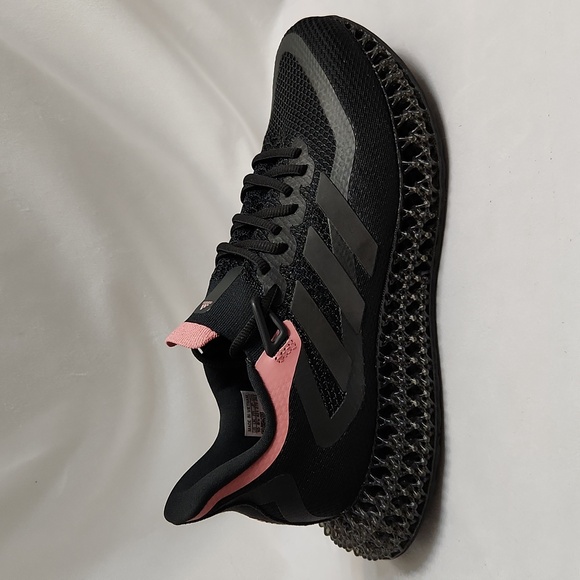 Adidas 4DFWD Black and Pink Running Sneakers (W Size 10) - Picture 1 of 14